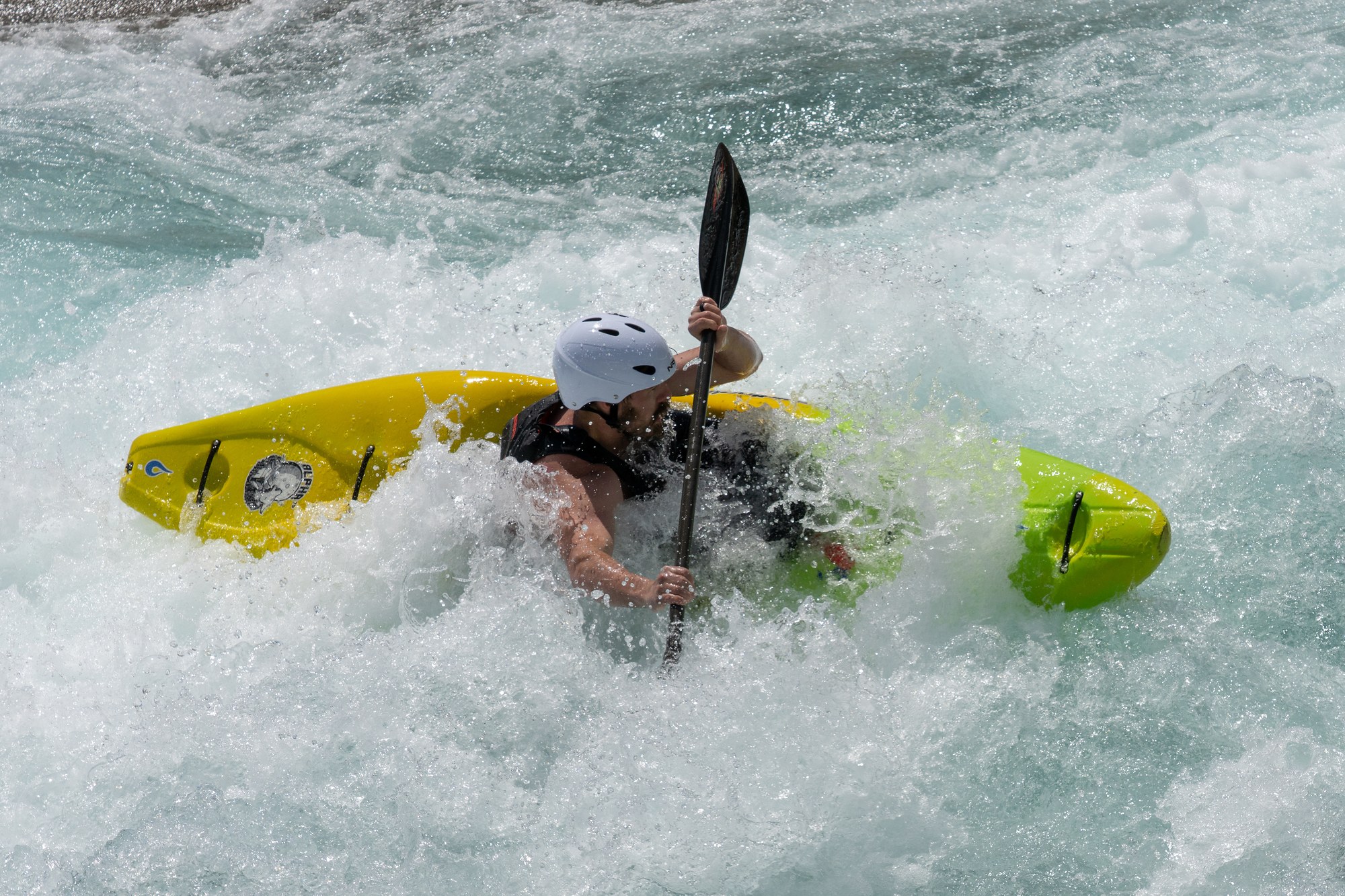 Whitewater Kayaking, Charlotte, North Carolina, United States