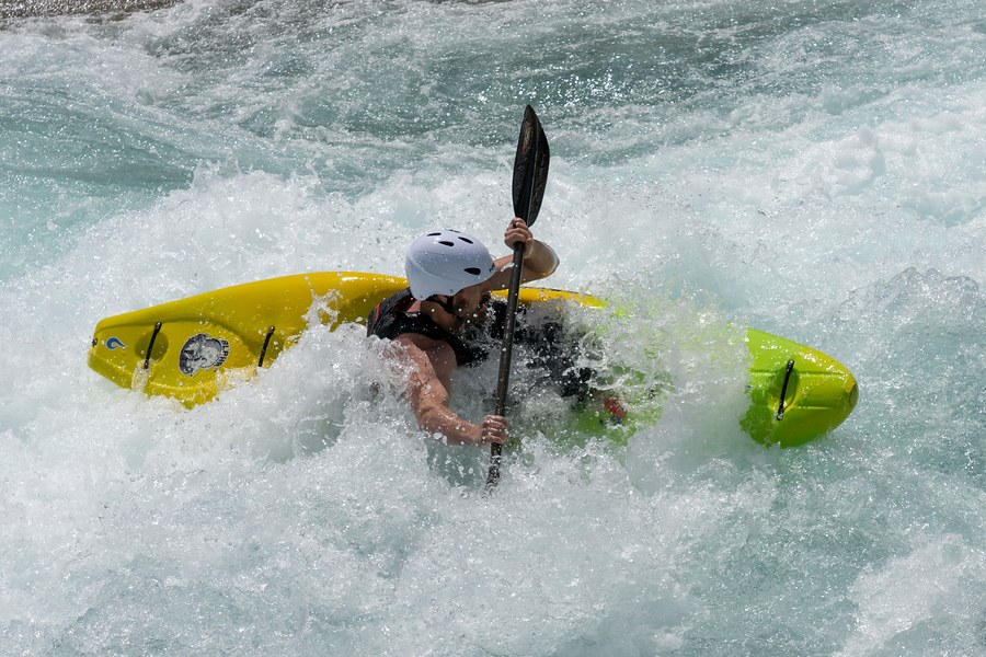 Whitewater Kayaking, Charlotte, North Carolina, United States
