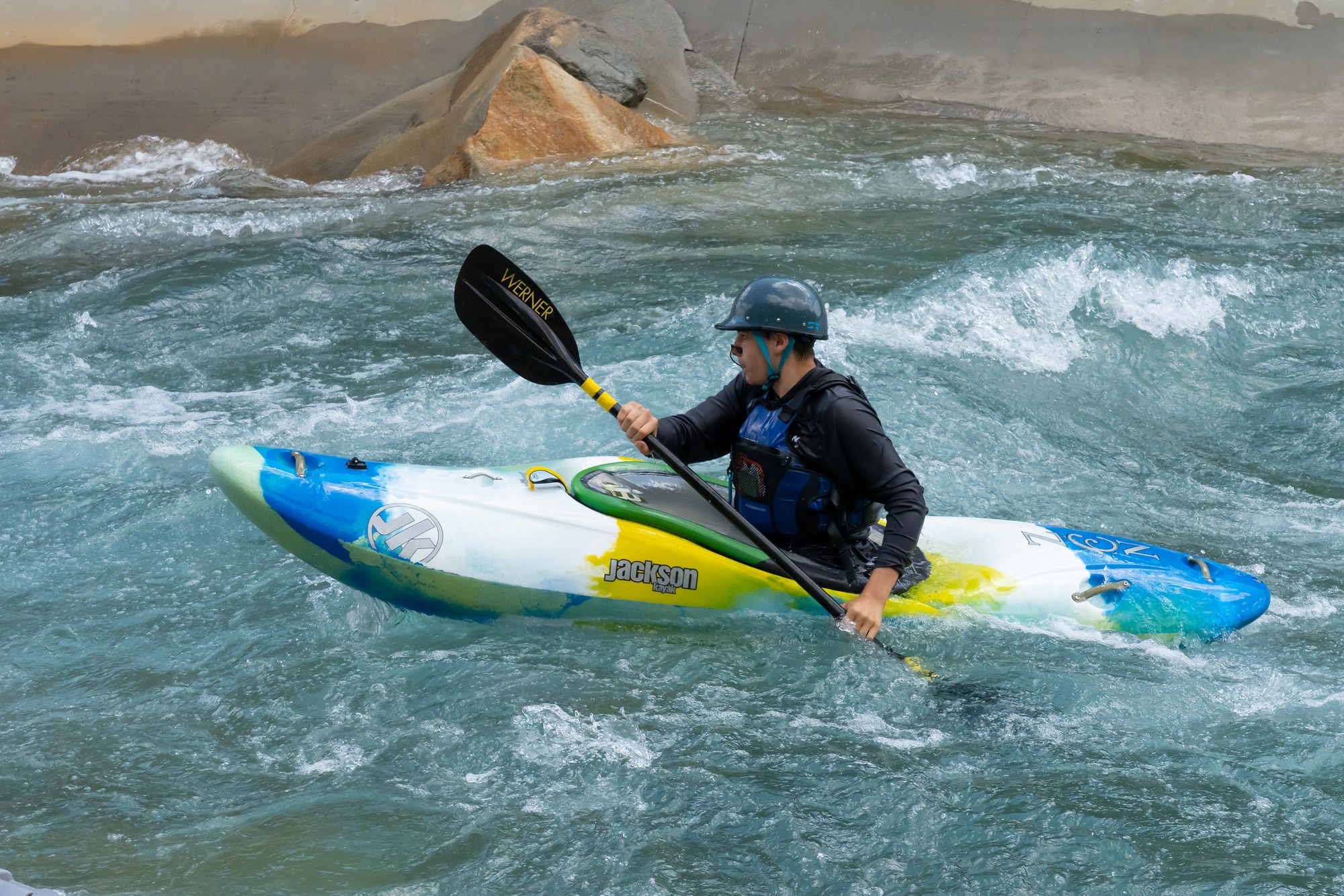 Whitewater Kayaking, Charlotte, North Carolina, United States