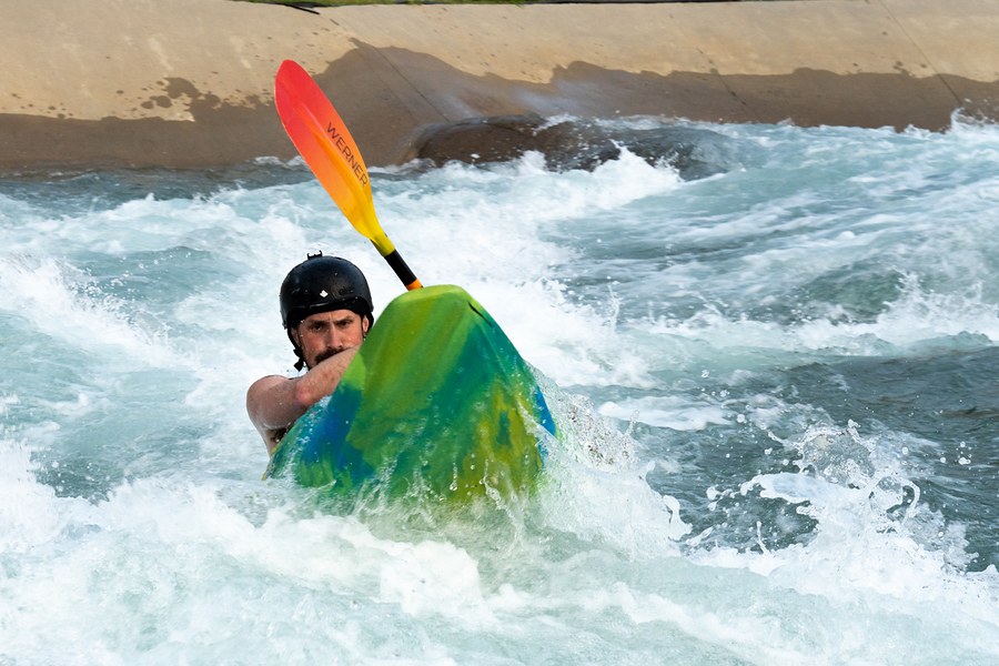 Whitewater Kayaking, Charlotte, North Carolina, United States