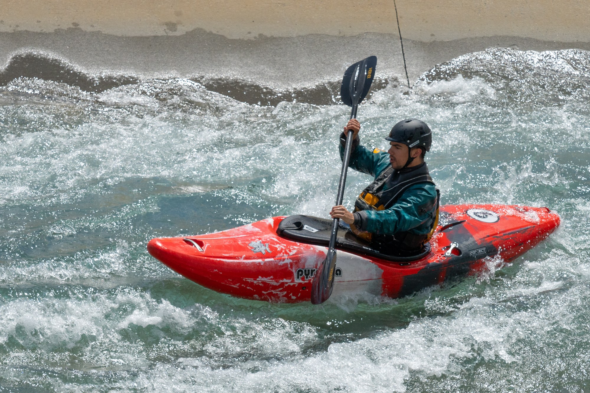 Whitewater Kayaking, Charlotte, North Carolina, United States