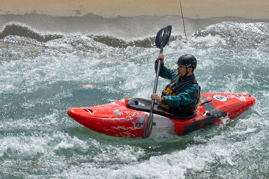 Whitewater Kayaking, Charlotte, North Carolina, United States