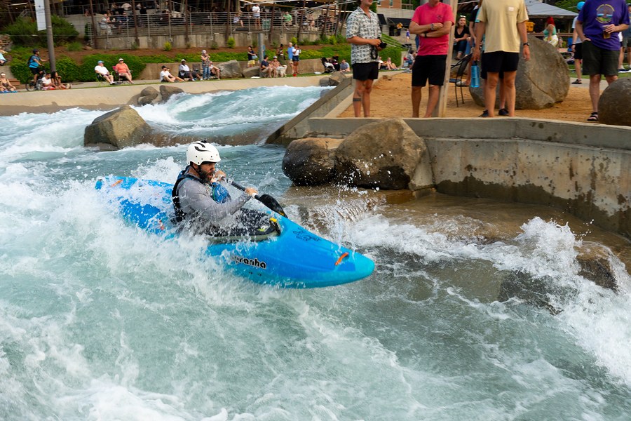 Whitewater Kayaking, Charlotte, North Carolina, United States