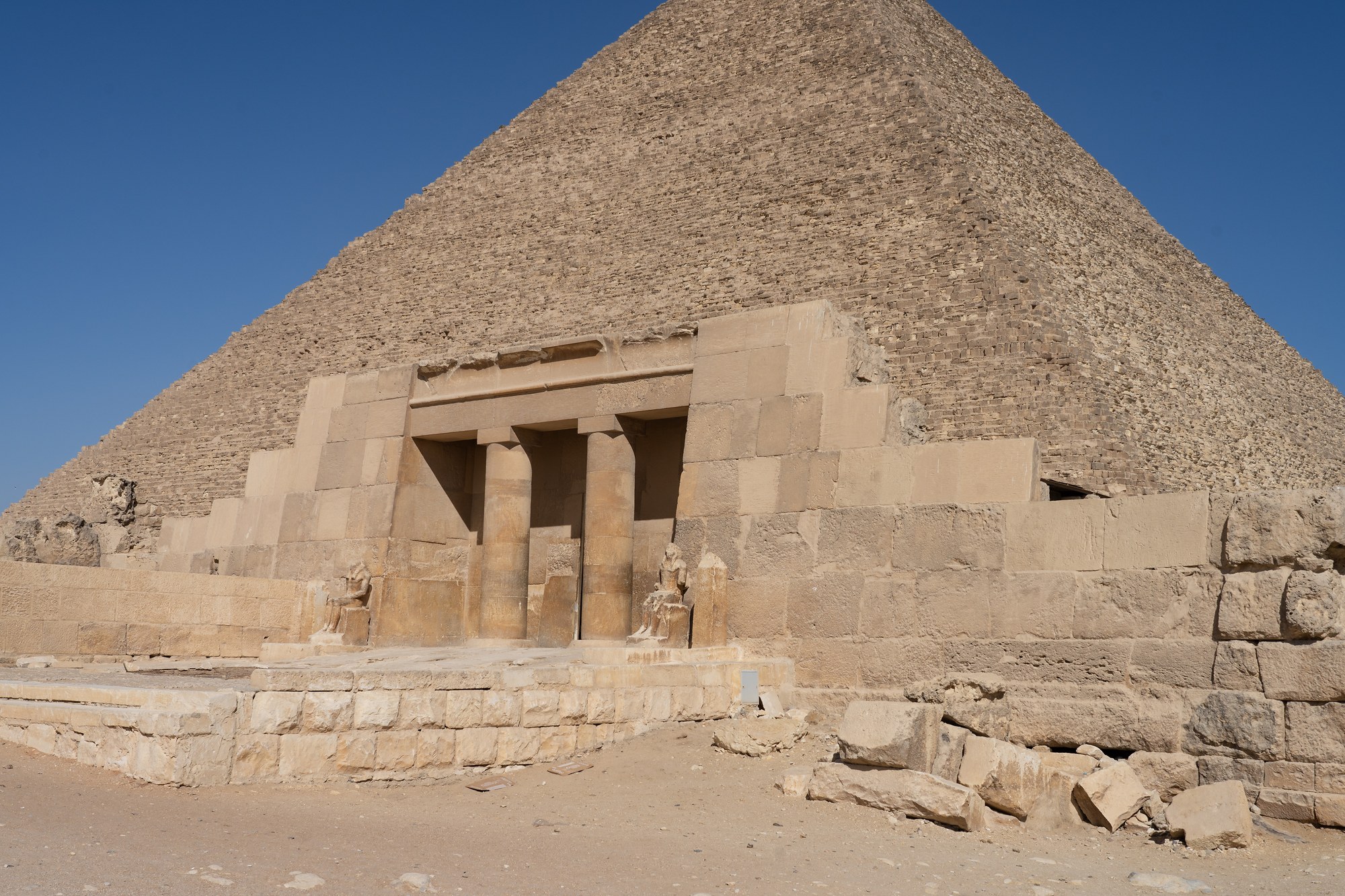 Pyramid of Khufu (Great Pyramid of Giza), Al Ahram, Giza, Egypt