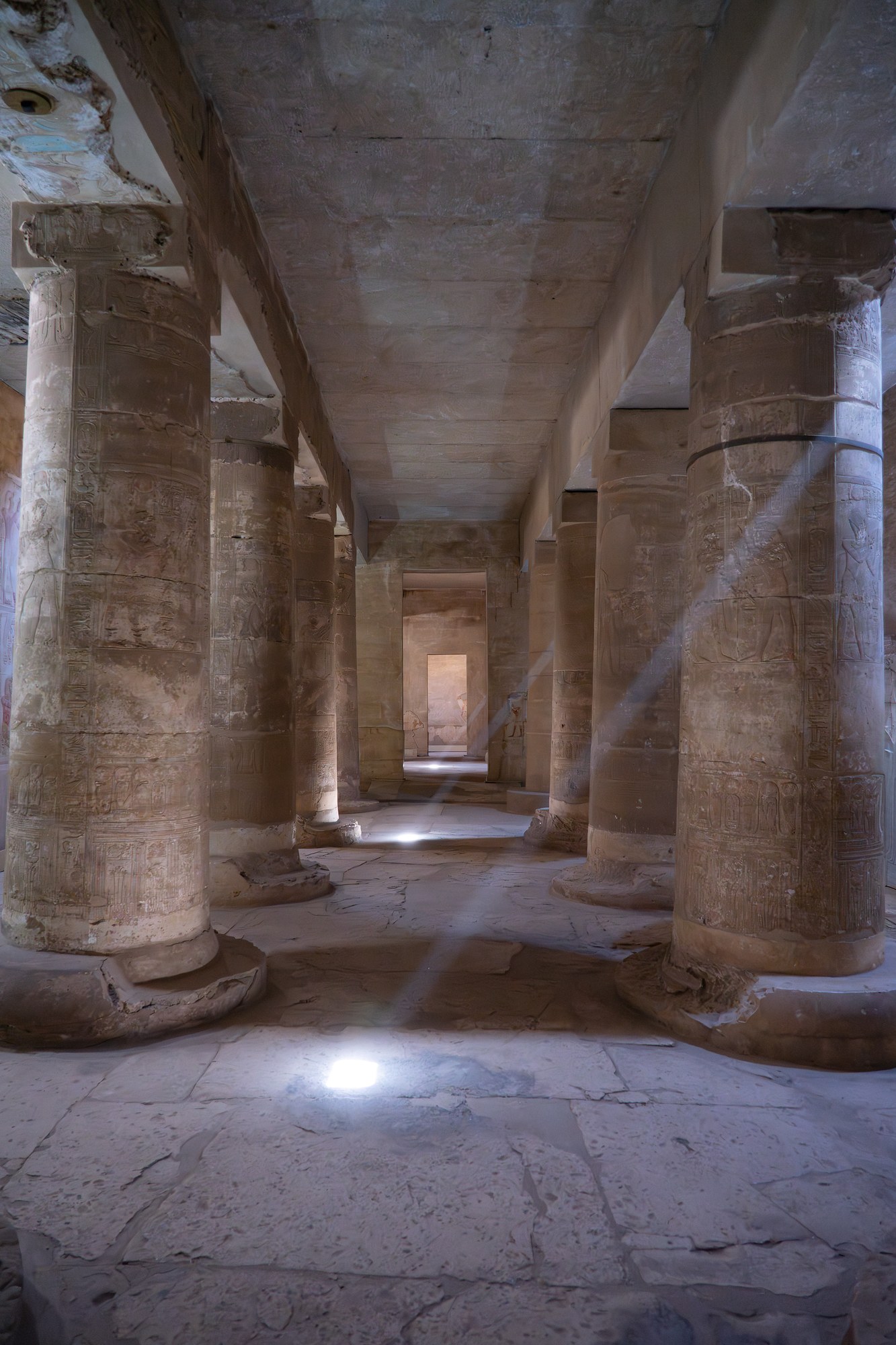 Temple of Seti, Markaz al Balyanā, Sohag, Egypt