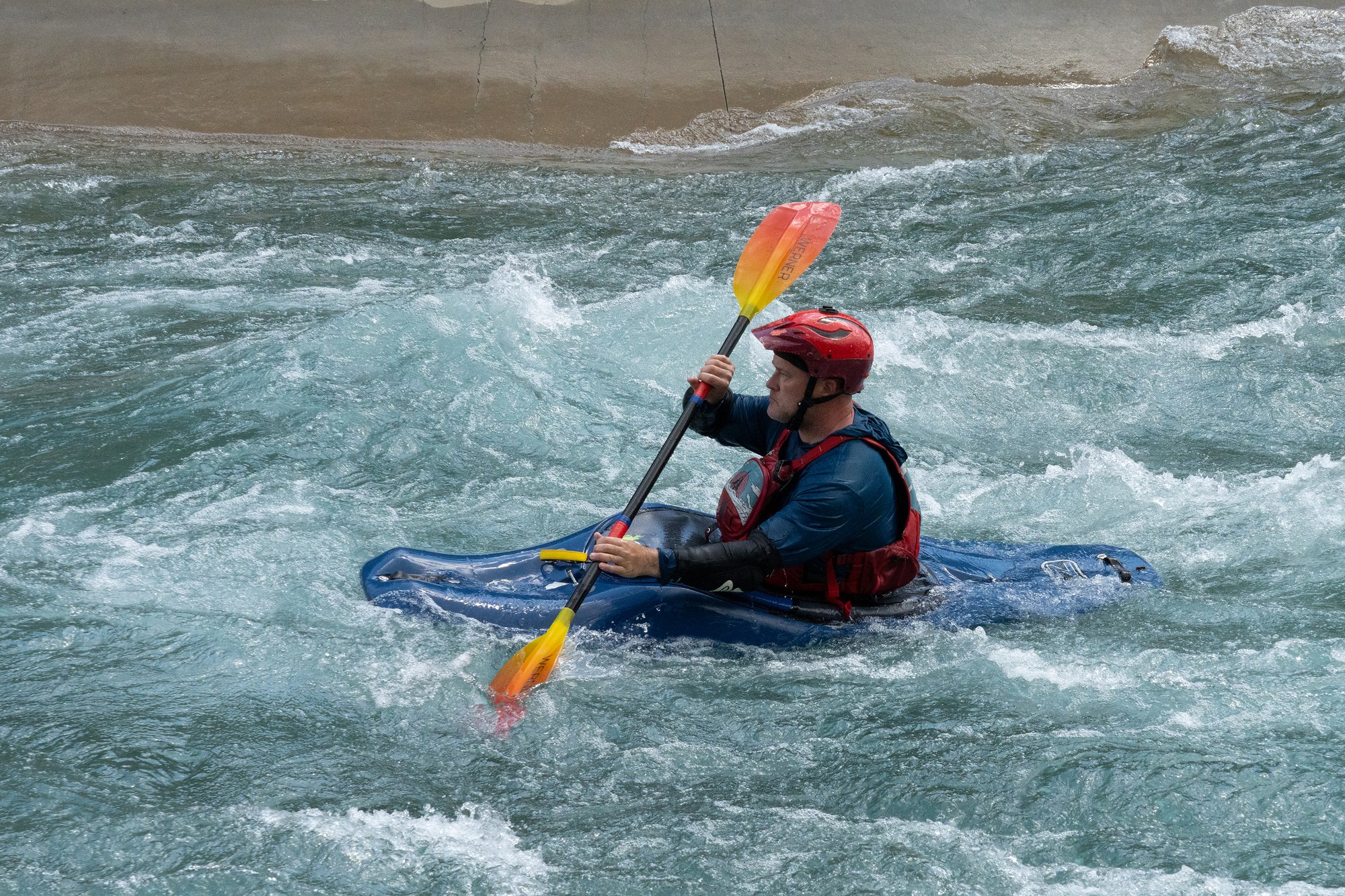 Whitewater Kayaking, Charlotte, North Carolina, United States