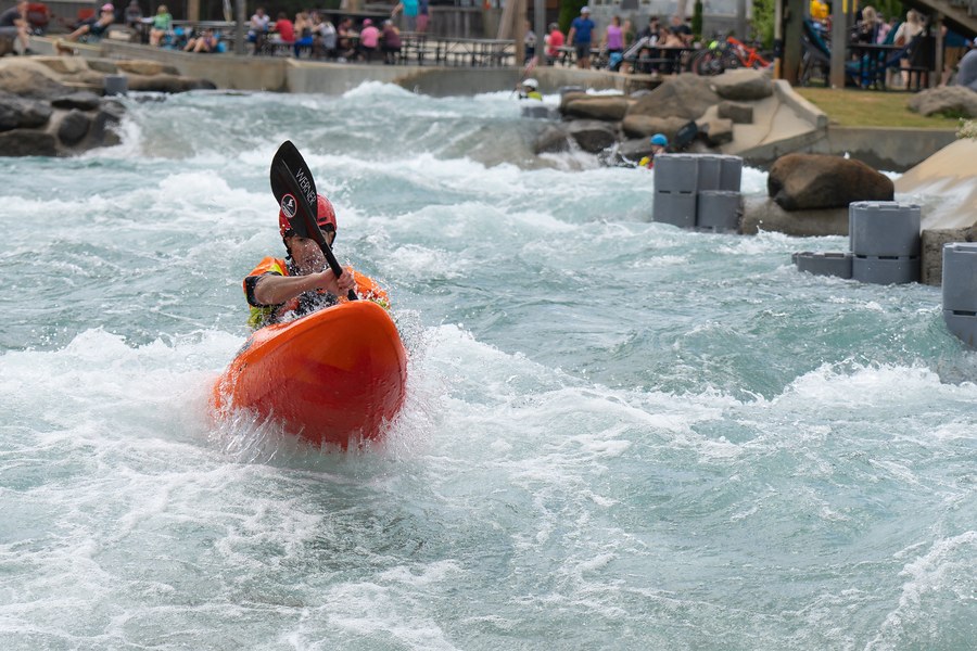Whitewater Kayaking, Charlotte, North Carolina, United States