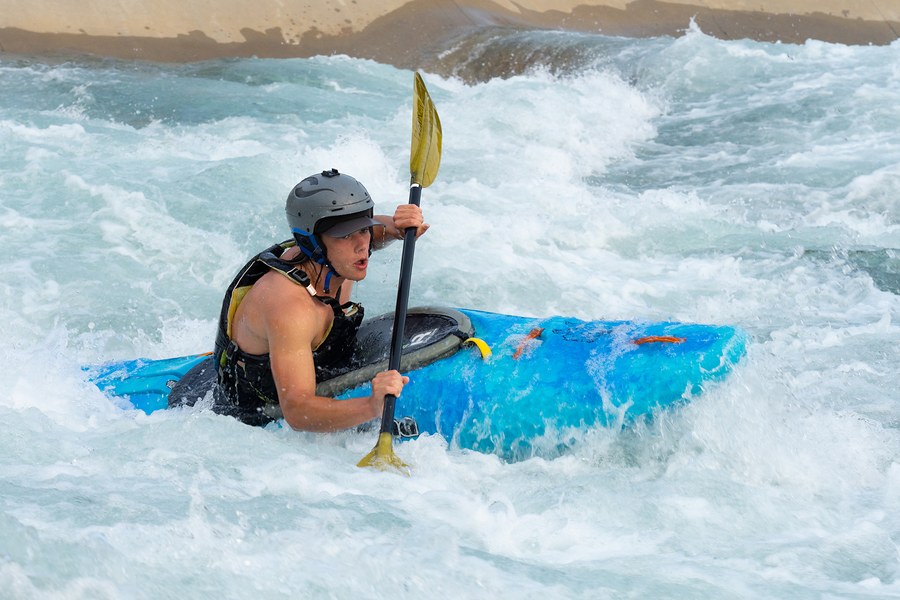 Whitewater Kayaking, Charlotte, North Carolina, United States