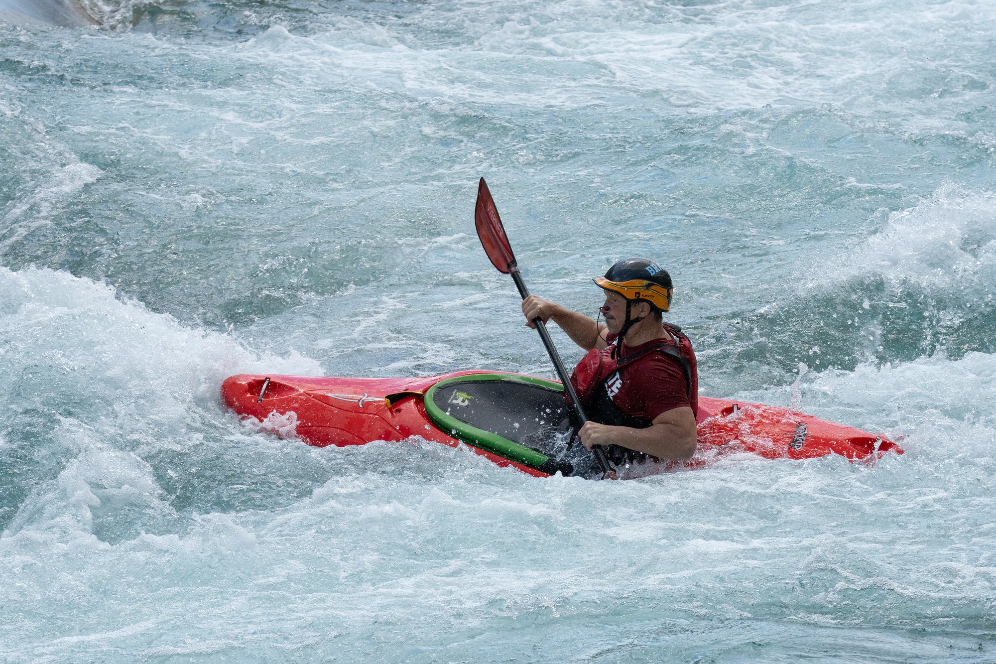 Whitewater Kayaking, Charlotte, North Carolina, United States