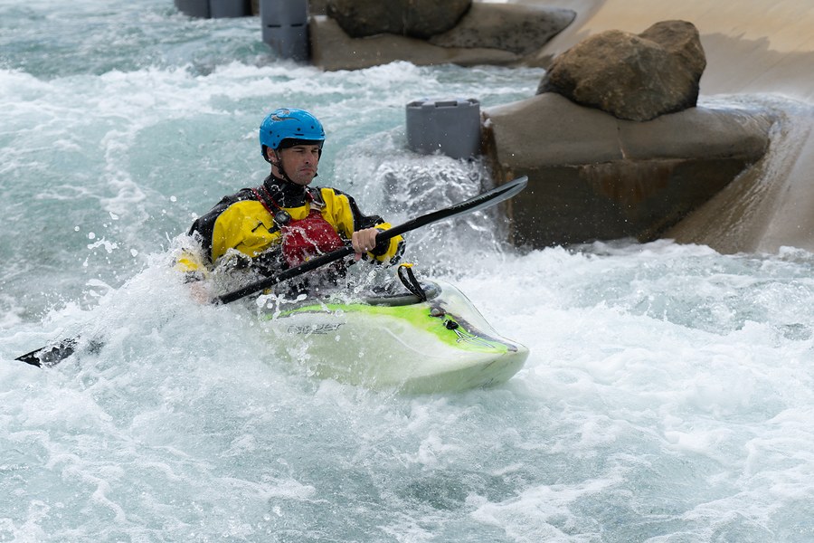 Whitewater Kayaking, Charlotte, North Carolina, United States