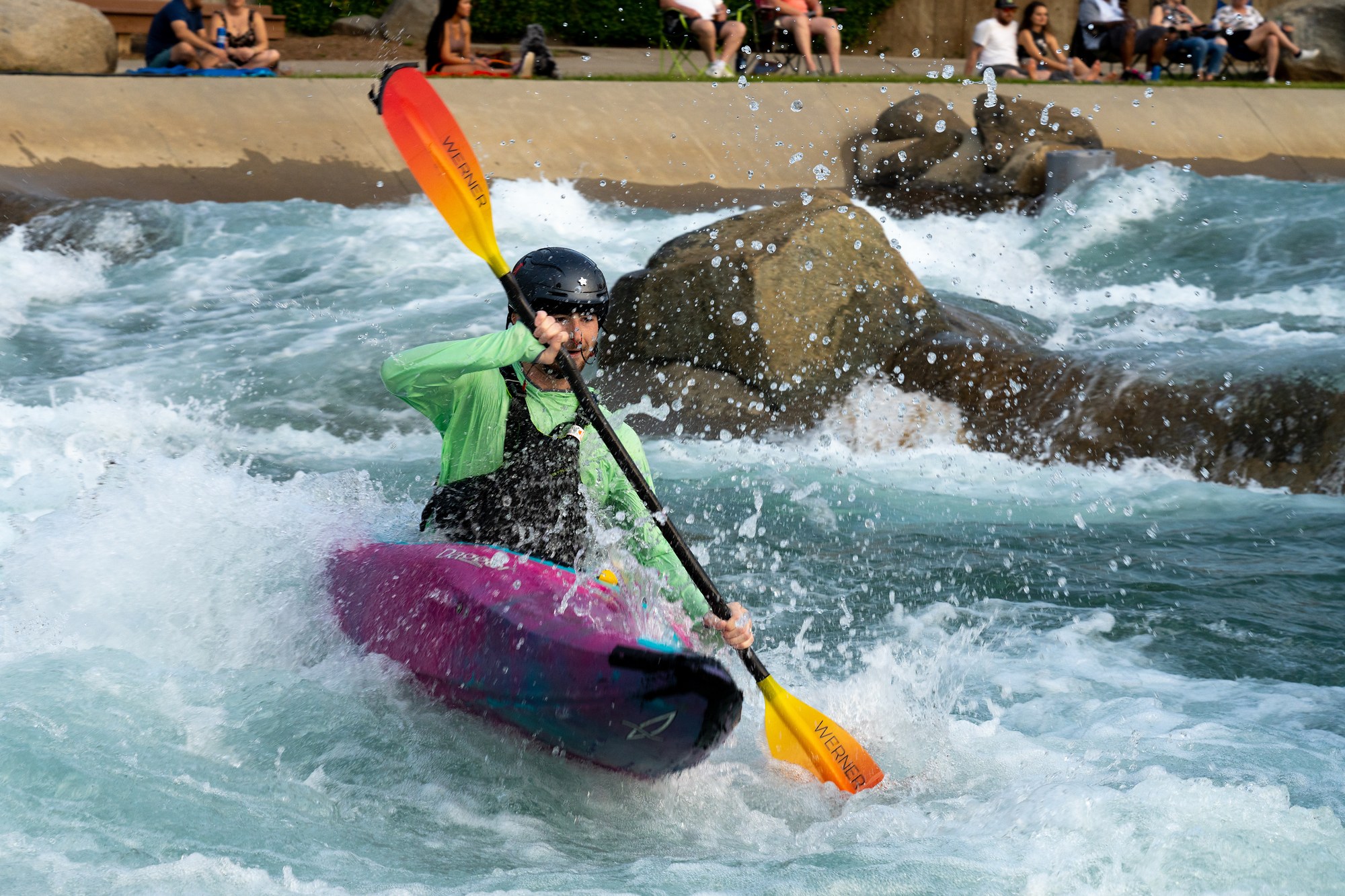 Whitewater Kayaking, Charlotte, North Carolina, United States