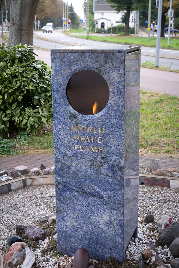 Word Peace Flame