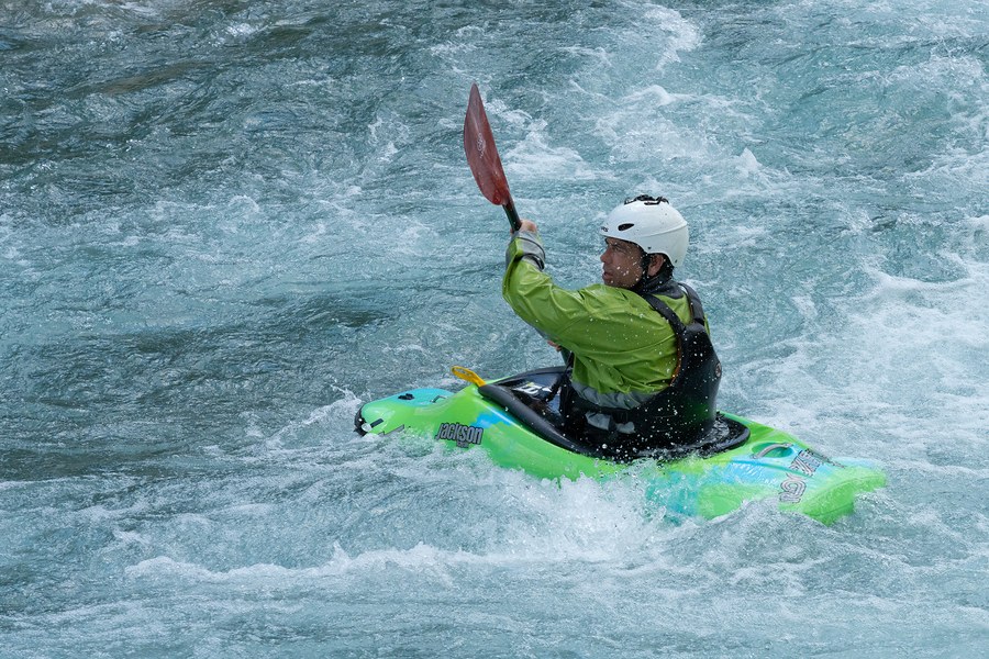 Whitewater Kayaking, Charlotte, North Carolina, United States