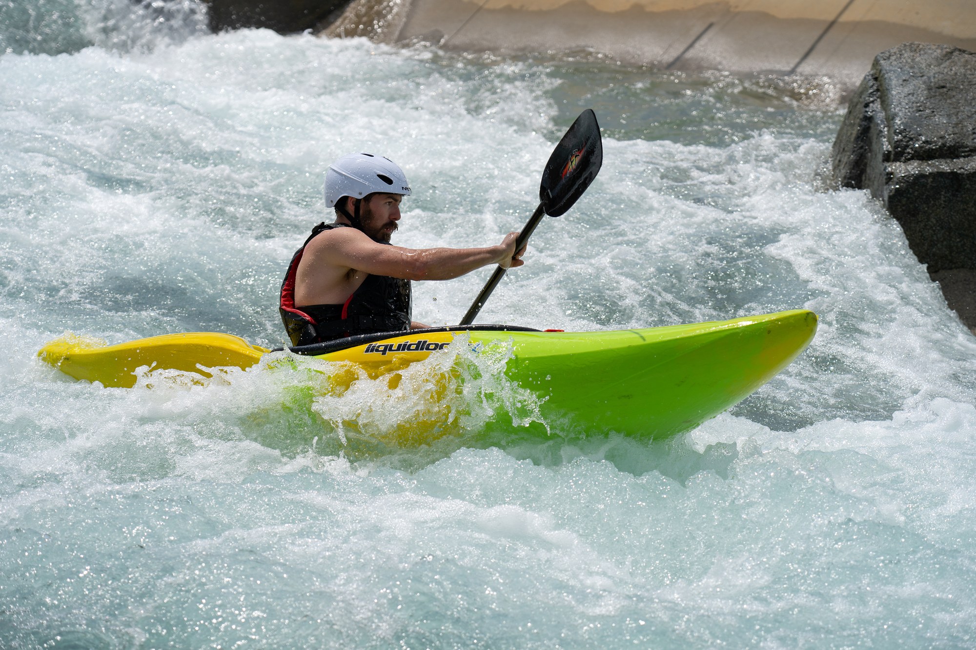 Whitewater Kayaking, Charlotte, North Carolina, United States