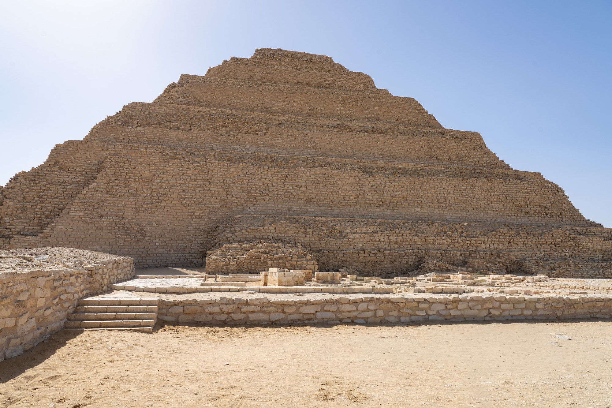 Step Pyramid Complex of Djoser, Markaz al Badrashayn, Giza, Egypt
