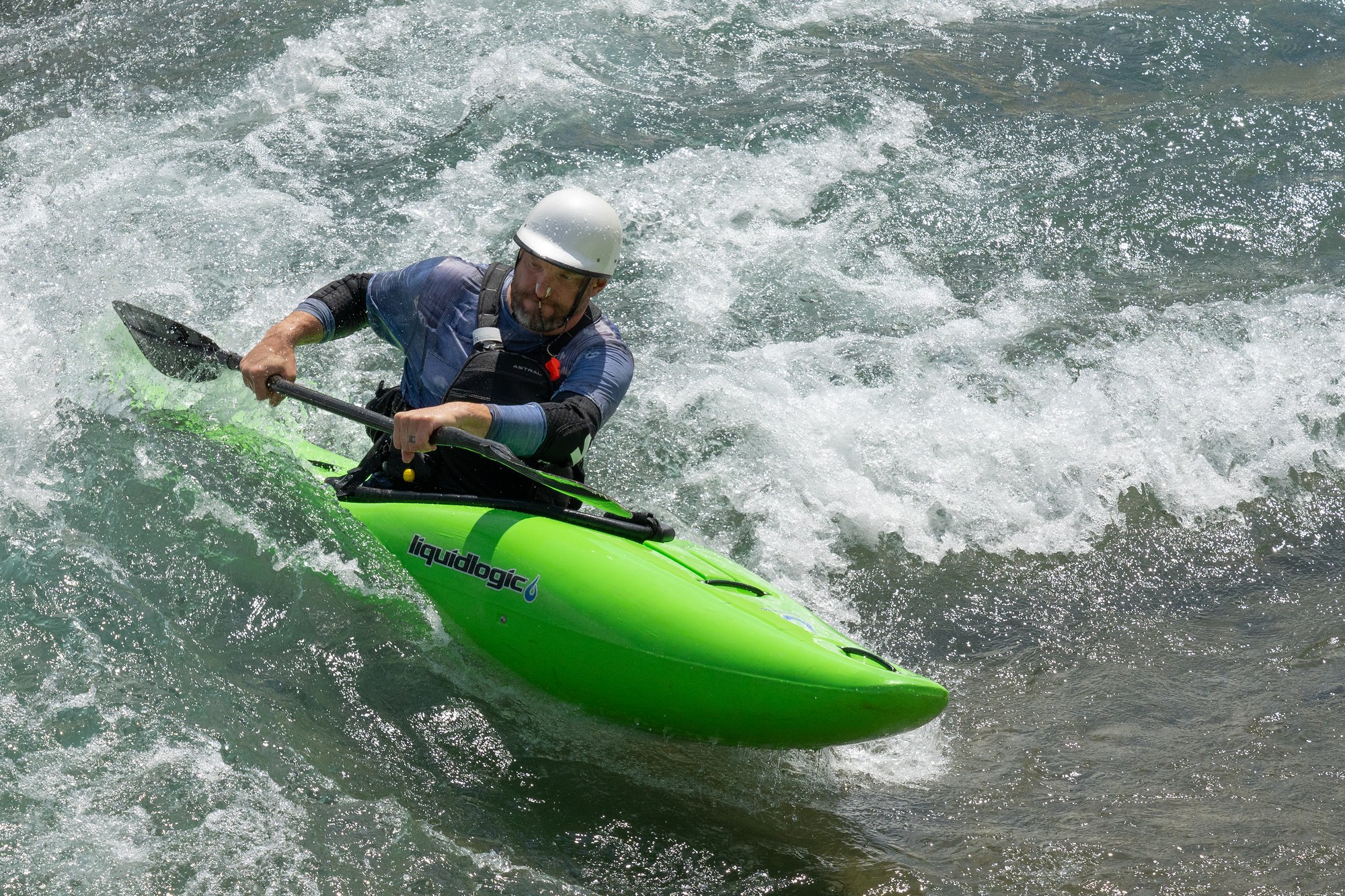 Whitewater Kayaking, Charlotte, North Carolina, United States