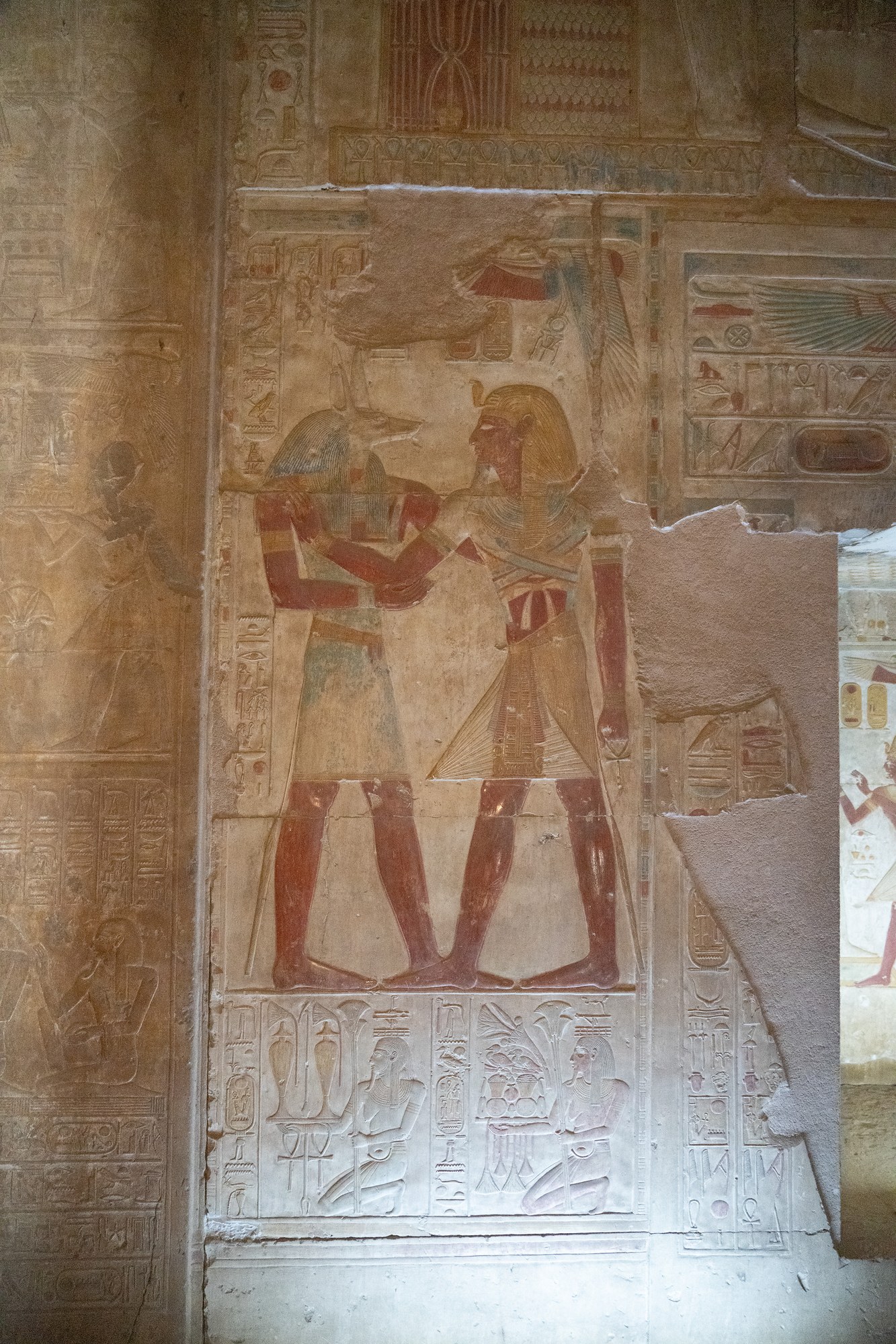 Temple of Seti, Markaz al Balyanā, Sohag, Egypt