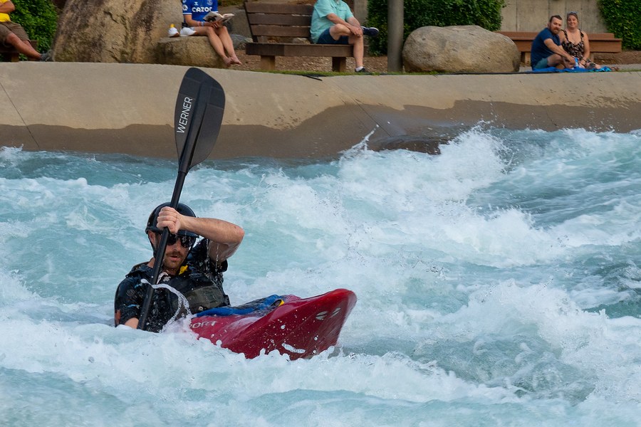 Whitewater Kayaking, Charlotte, North Carolina, United States