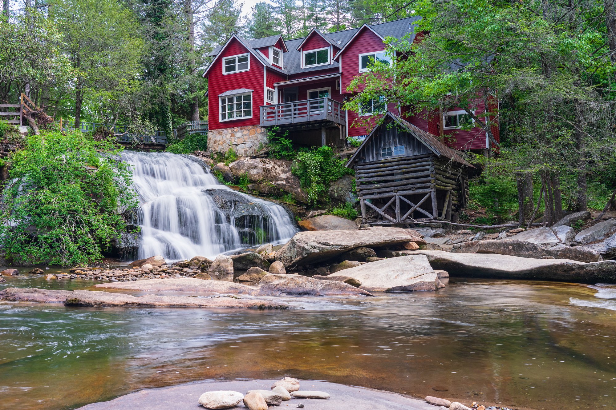 Mill Shoals Falls