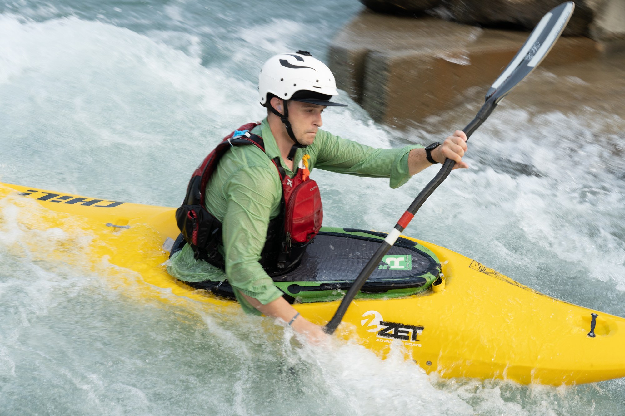 Whitewater Kayaking, Charlotte, North Carolina, United States