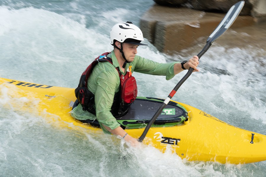 Whitewater Kayaking, Charlotte, North Carolina, United States