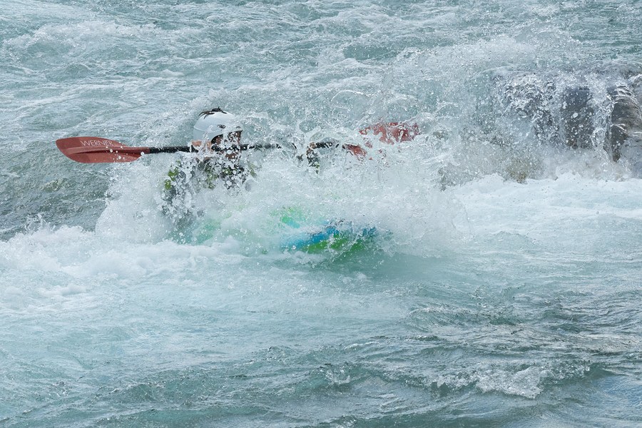 Whitewater Kayaking, Charlotte, North Carolina, United States