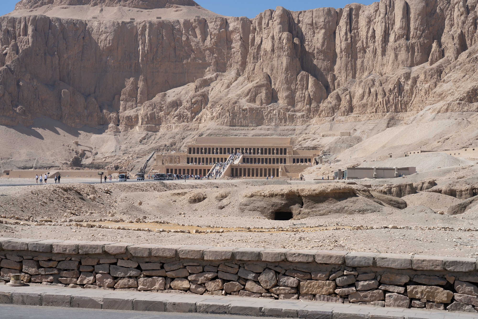 Temple of Hatshepsut, Markaz al Uqşur, Luxor, Egypt