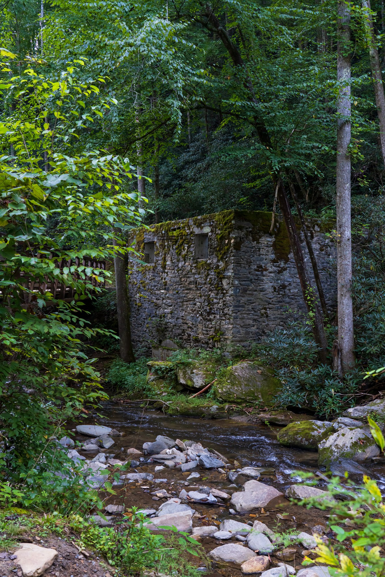 Catawba Falls Stone Building
