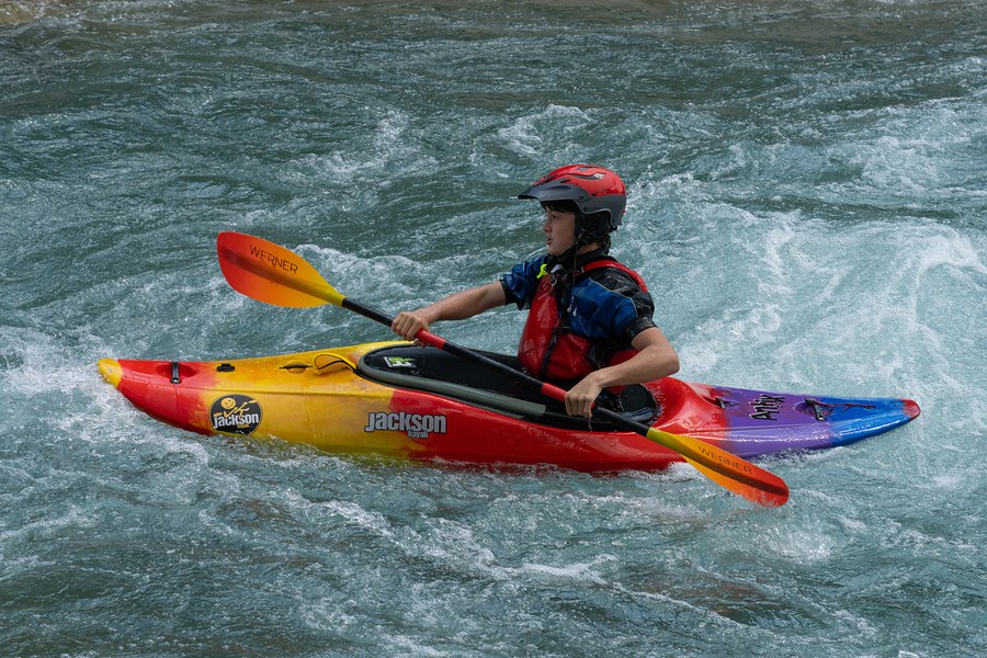 Whitewater Kayaking, Charlotte, North Carolina, United States