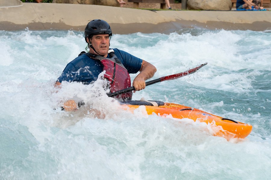 Whitewater Kayaking, Charlotte, North Carolina, United States