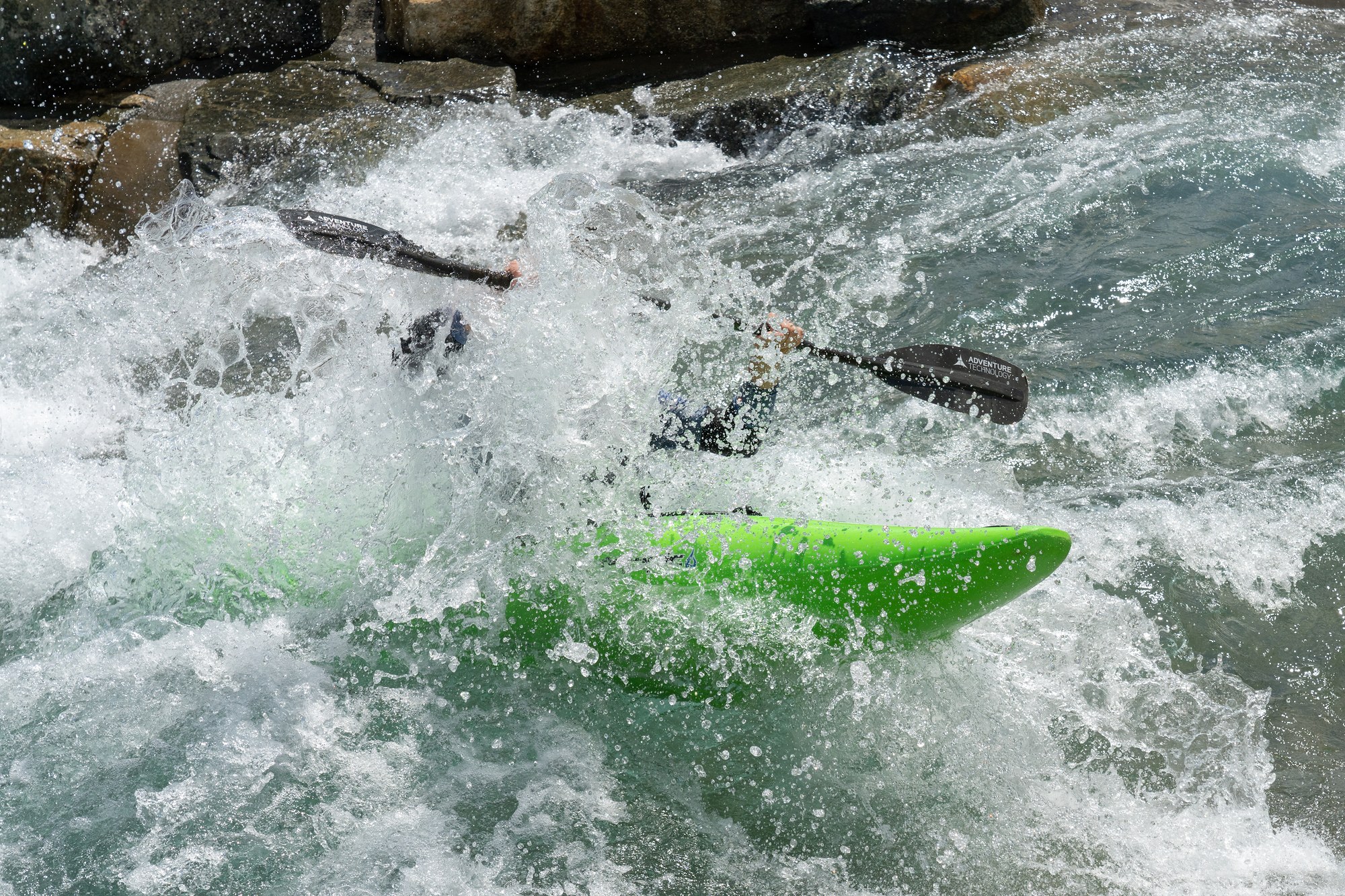 Whitewater Kayaking, Charlotte, North Carolina, United States